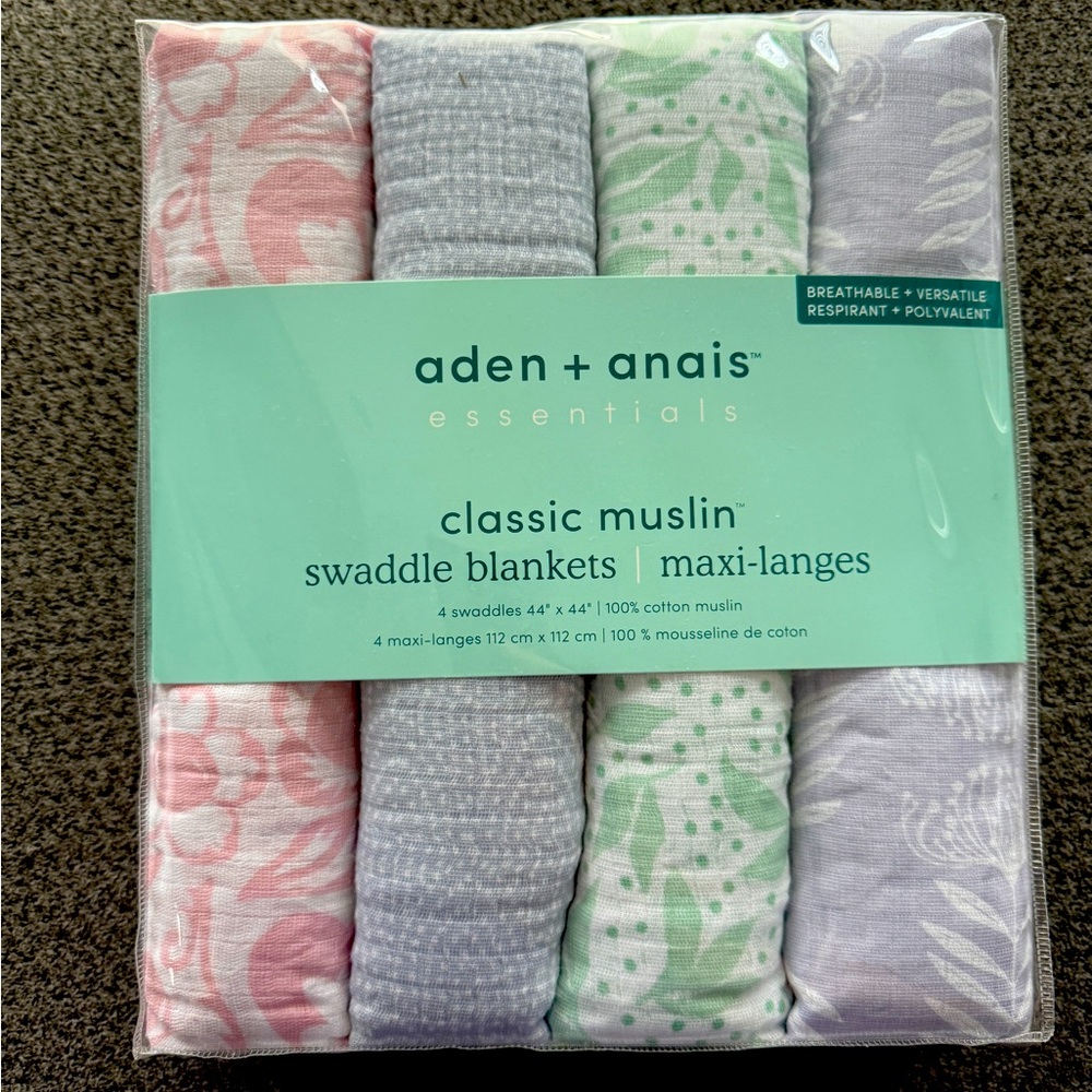 Aden + Anais Swaddle Blankets - Savoy